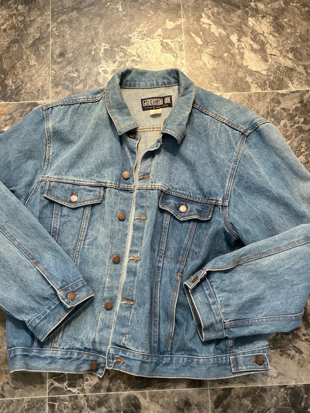 Generation One Men’s Light Blue Denim Jacket